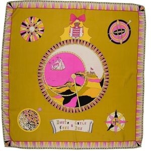 Vintage Emilio Pucci Silk Print Scarf